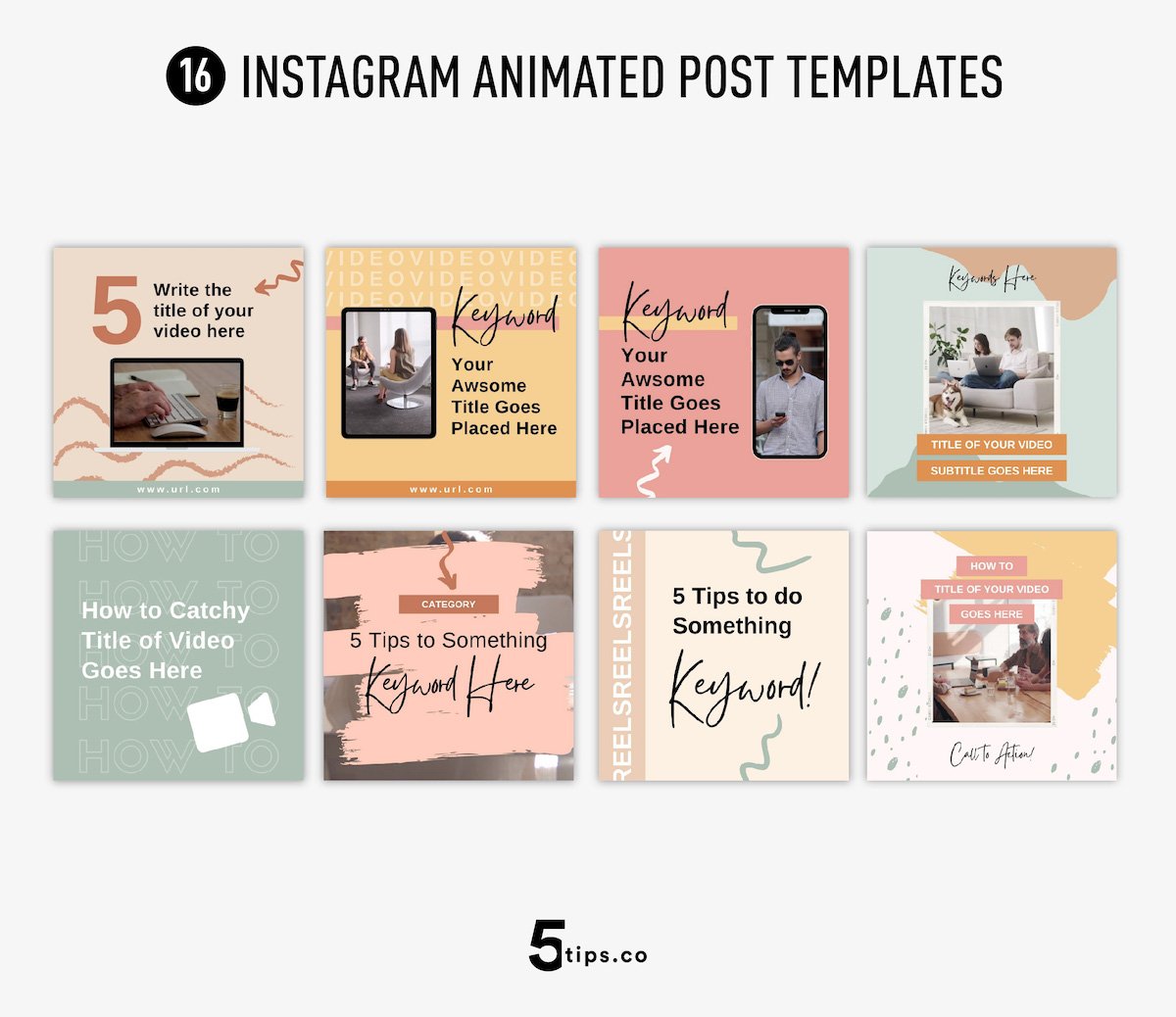 Instagram Video Animated Post • Canva Templates 